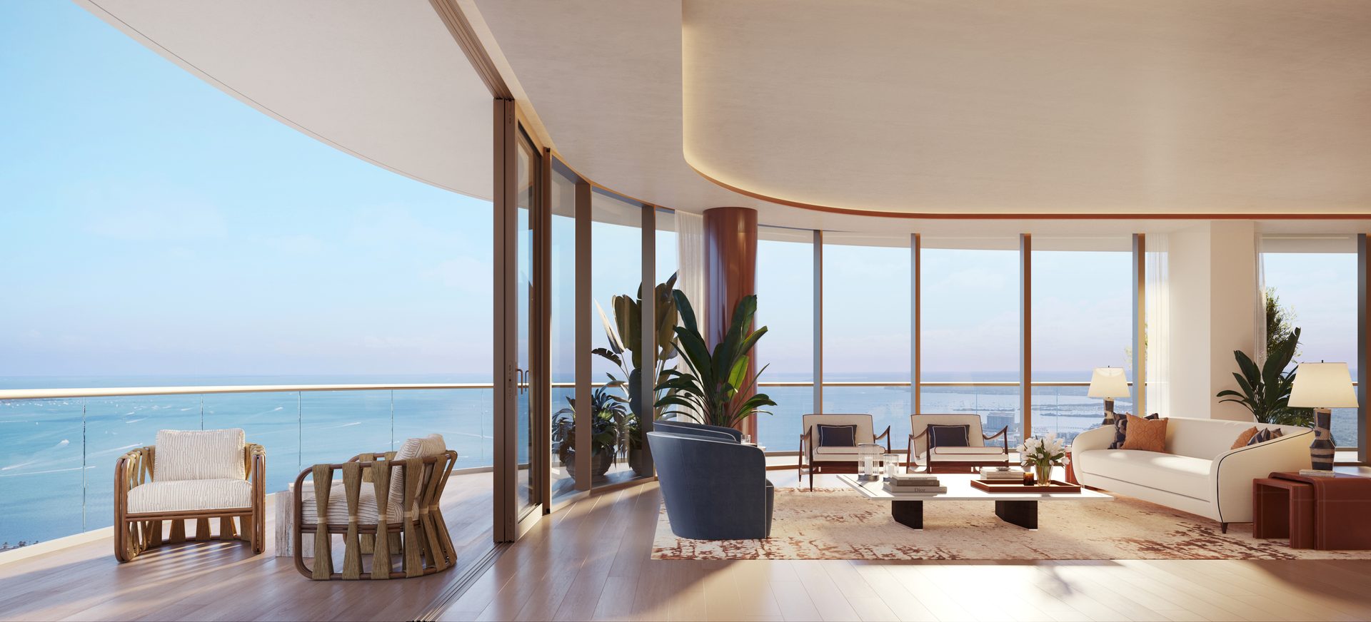 Living Room and Balcony